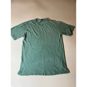 U.S. Apparel T-Shirt Mens L Green Fair Outer Banks NC Compass Graphic Tee